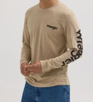 112354219-WRANGLER LONG SLEEVE PUP TRUCK KHAKI