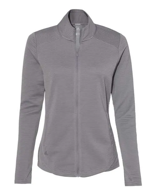 Adidas Women's Textured Full-Zip Jacket