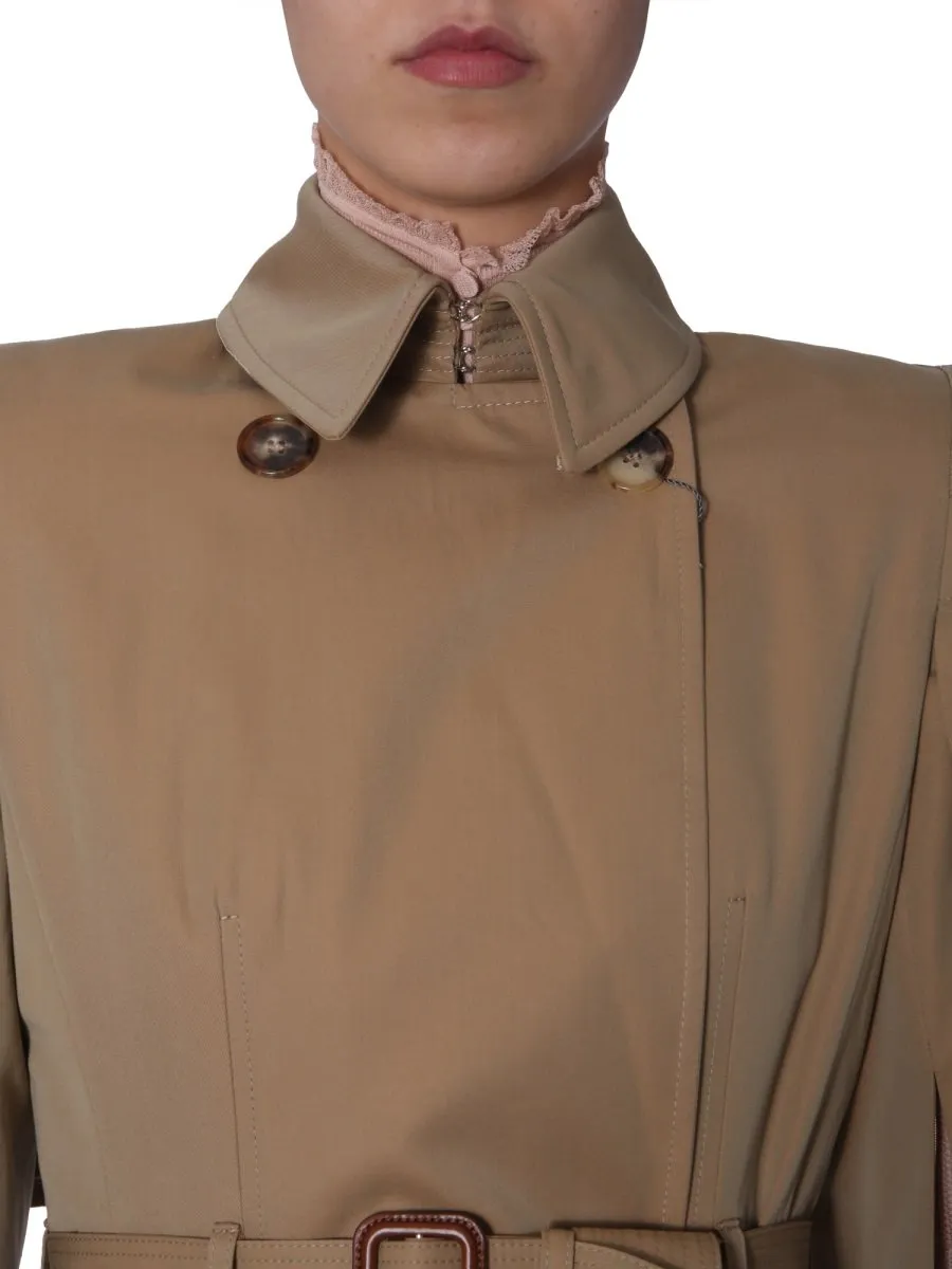 Alexander McQueen Open Sleeve Trench Coat