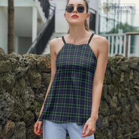 Allardice Tartan Loose Halter Neck Camisole