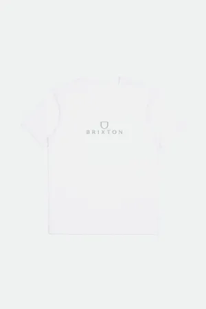 Alpha Thread S/S Standard Tee - White/White