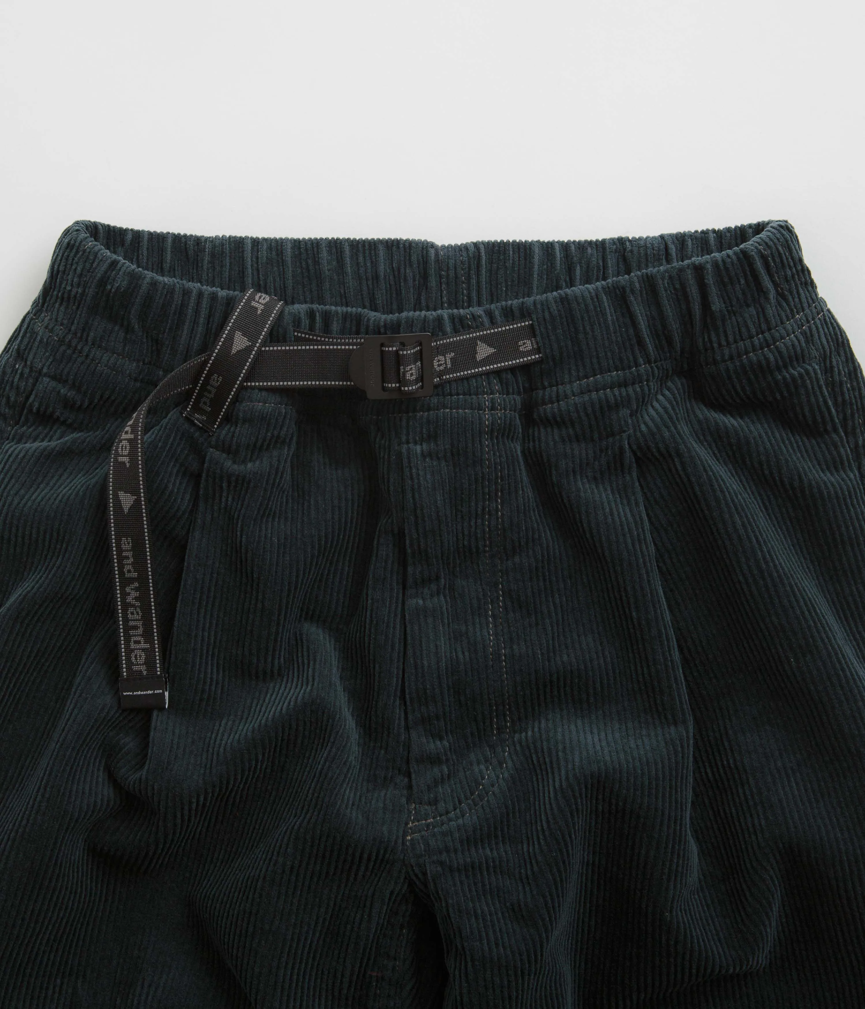 and wander Corduroy Pants - Blue Green