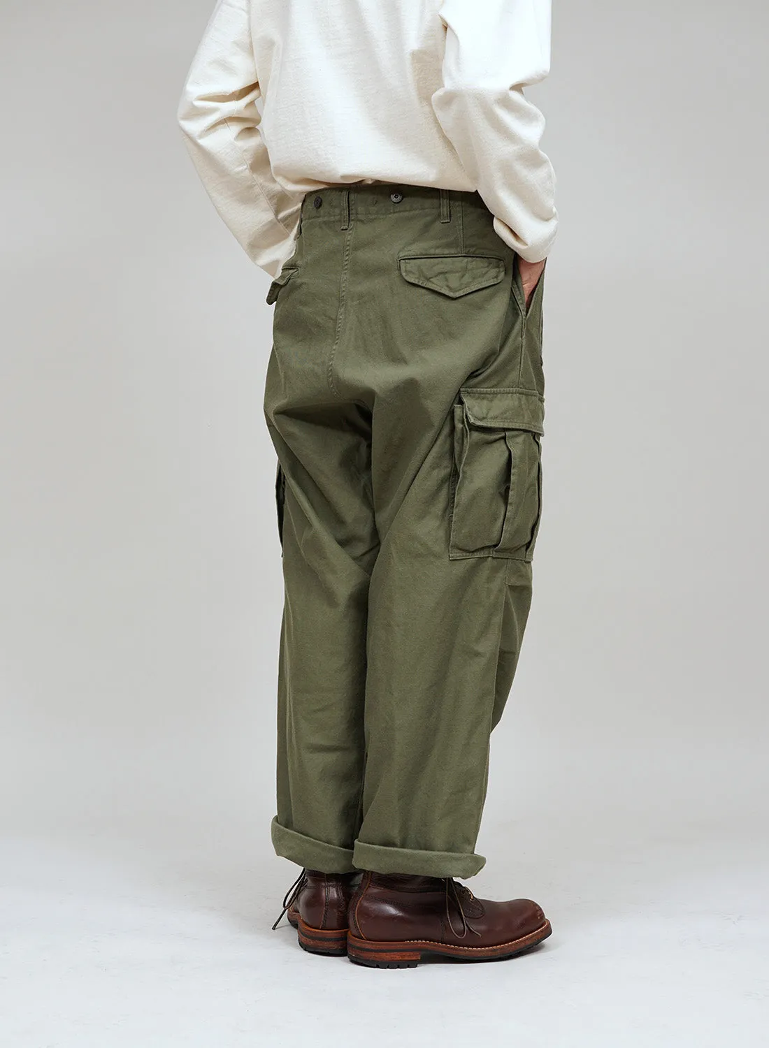 Army Cargo Pant in Dark Green