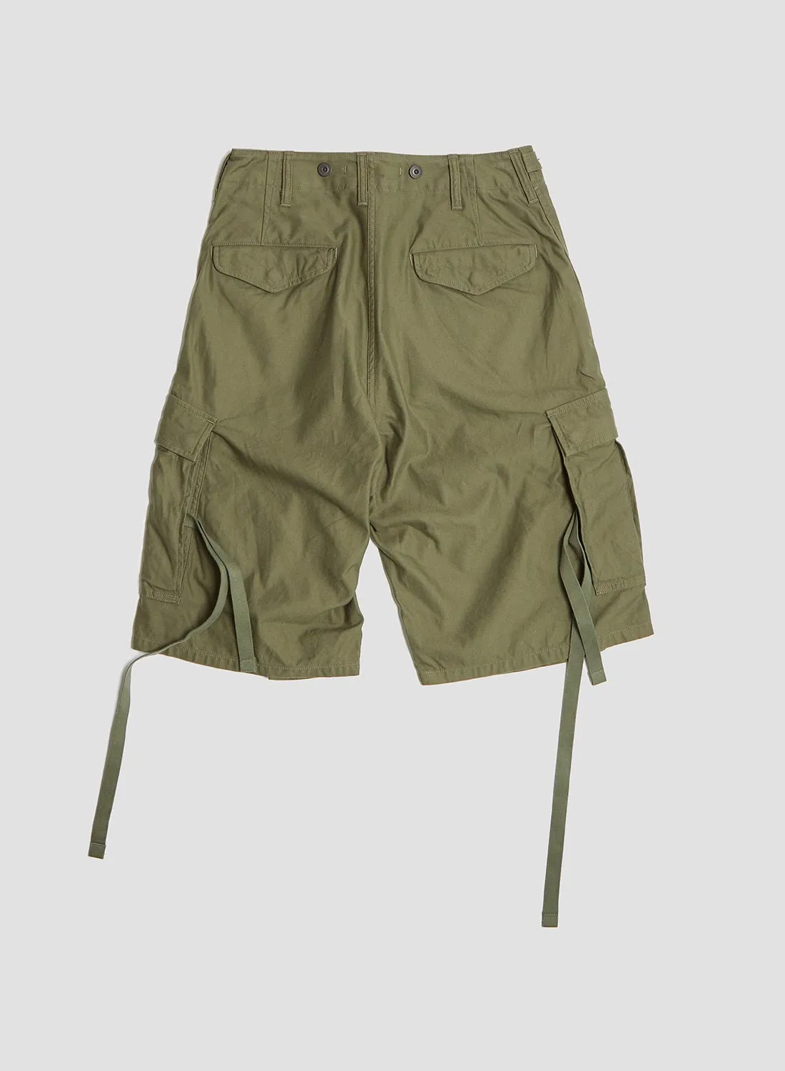 Army Cargo Shorts in Dark Green