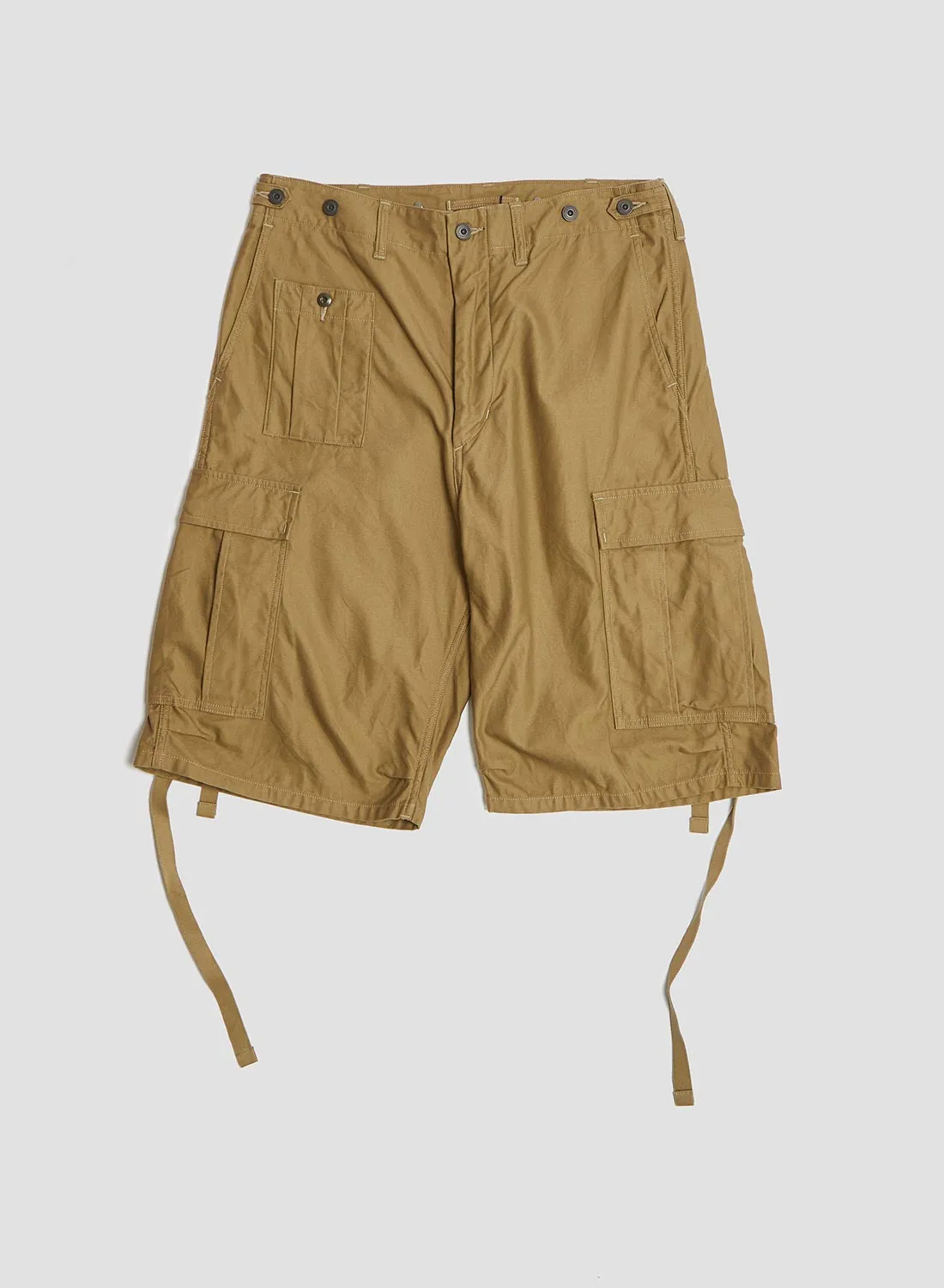 Army Cargo Shorts in Khaki