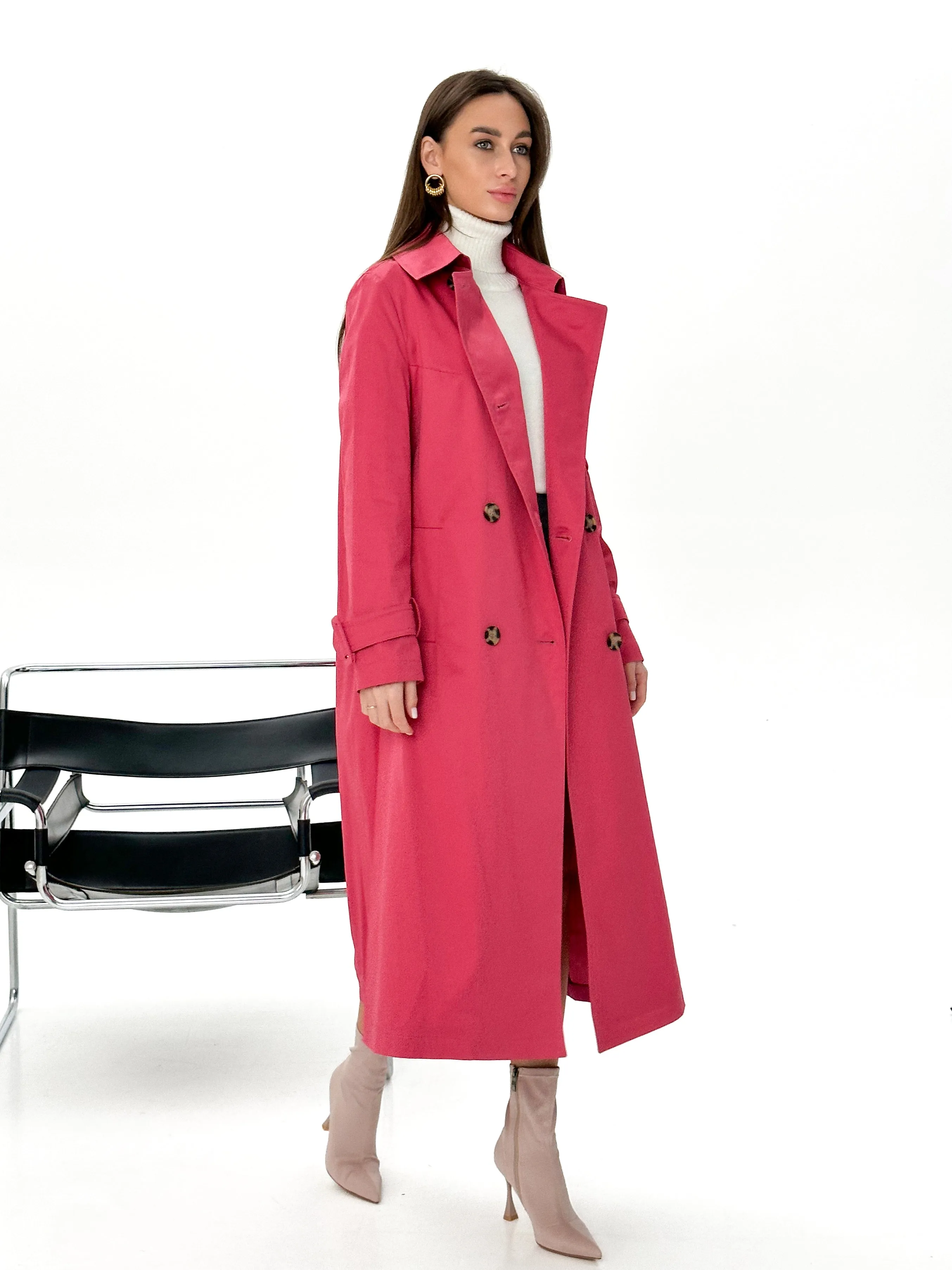 Athens Modern Trench Coat