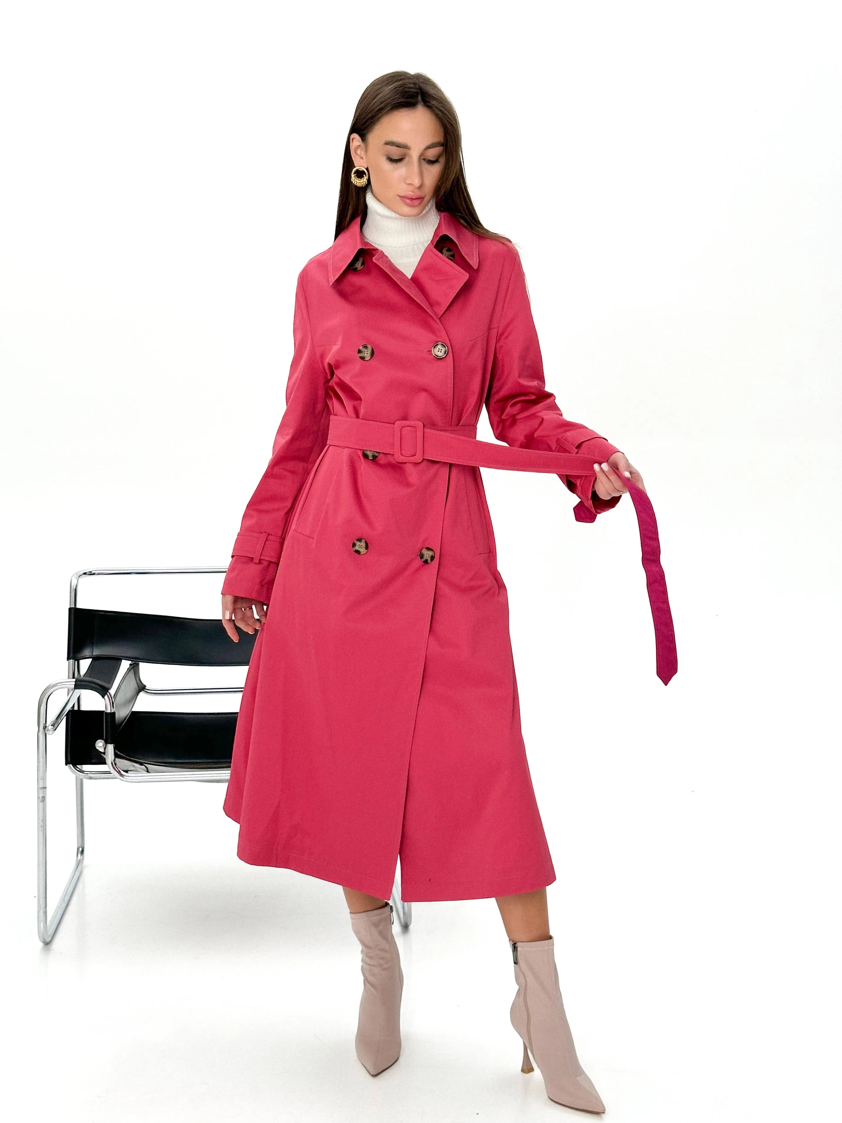 Athens Modern Trench Coat