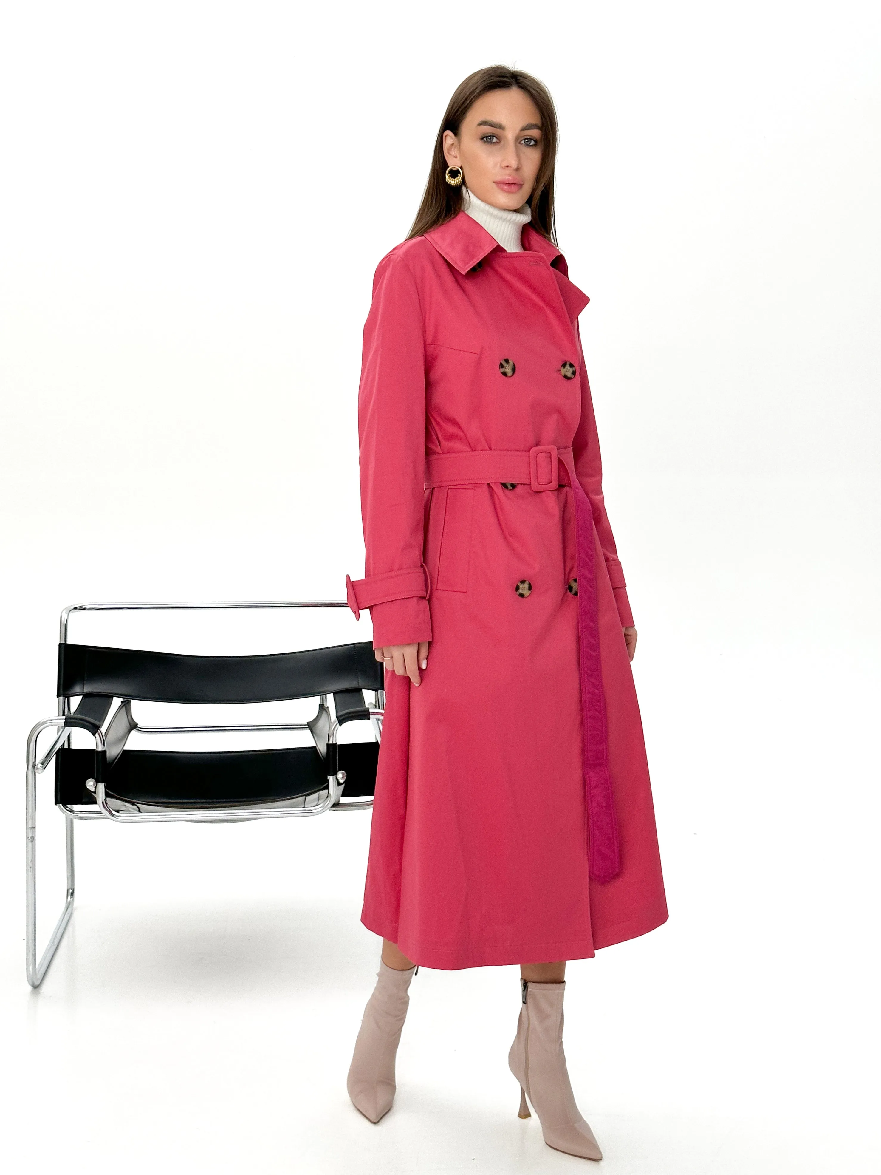 Athens Modern Trench Coat