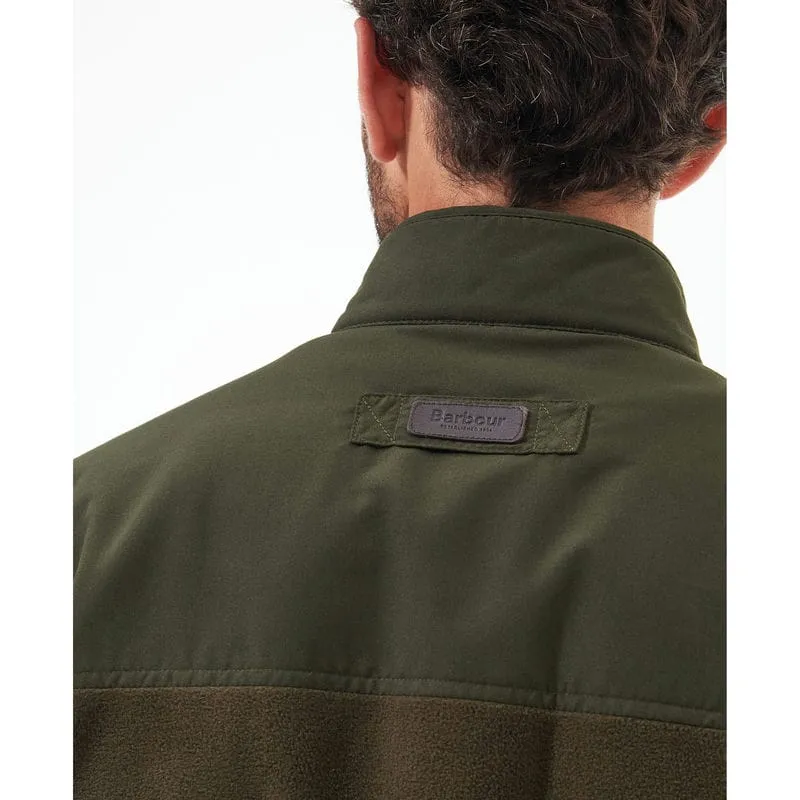 Barbour Country Mens Fleece Jacket - Olive