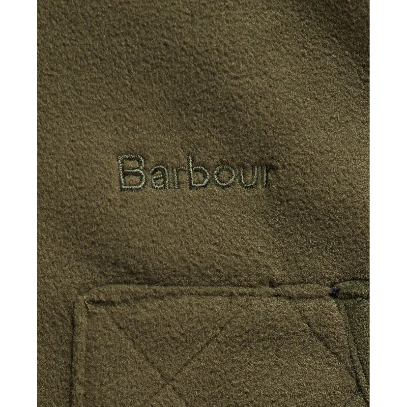 Barbour Dunmoor Waterproof Mens Fleece Jacket - Olive