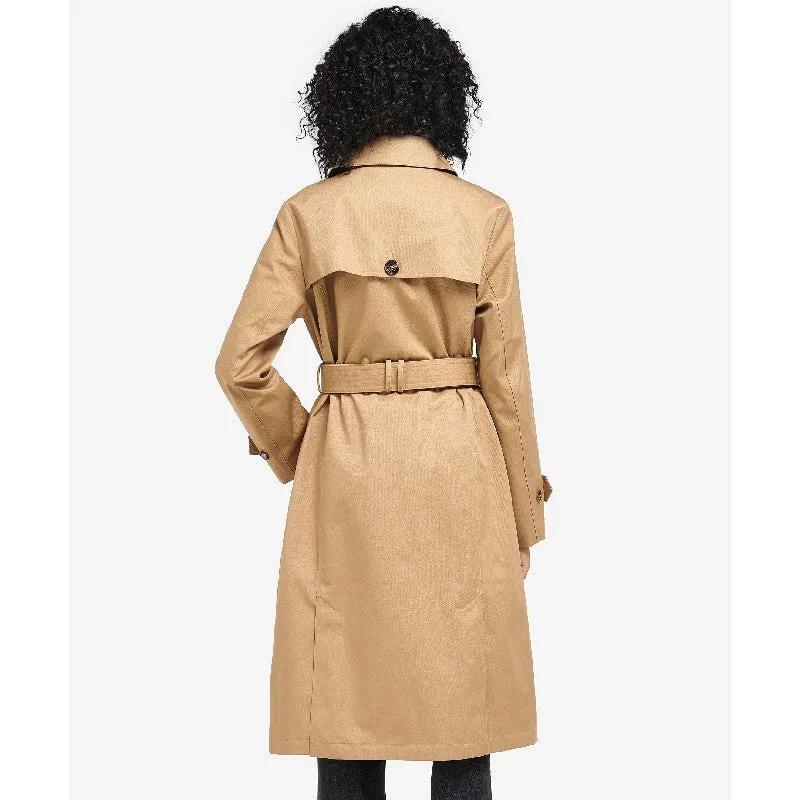 Barbour Greta Ladies Showerproof Trench - Trench/Ancient Poplar