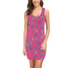 Berry Flowers Medea Vest Dress