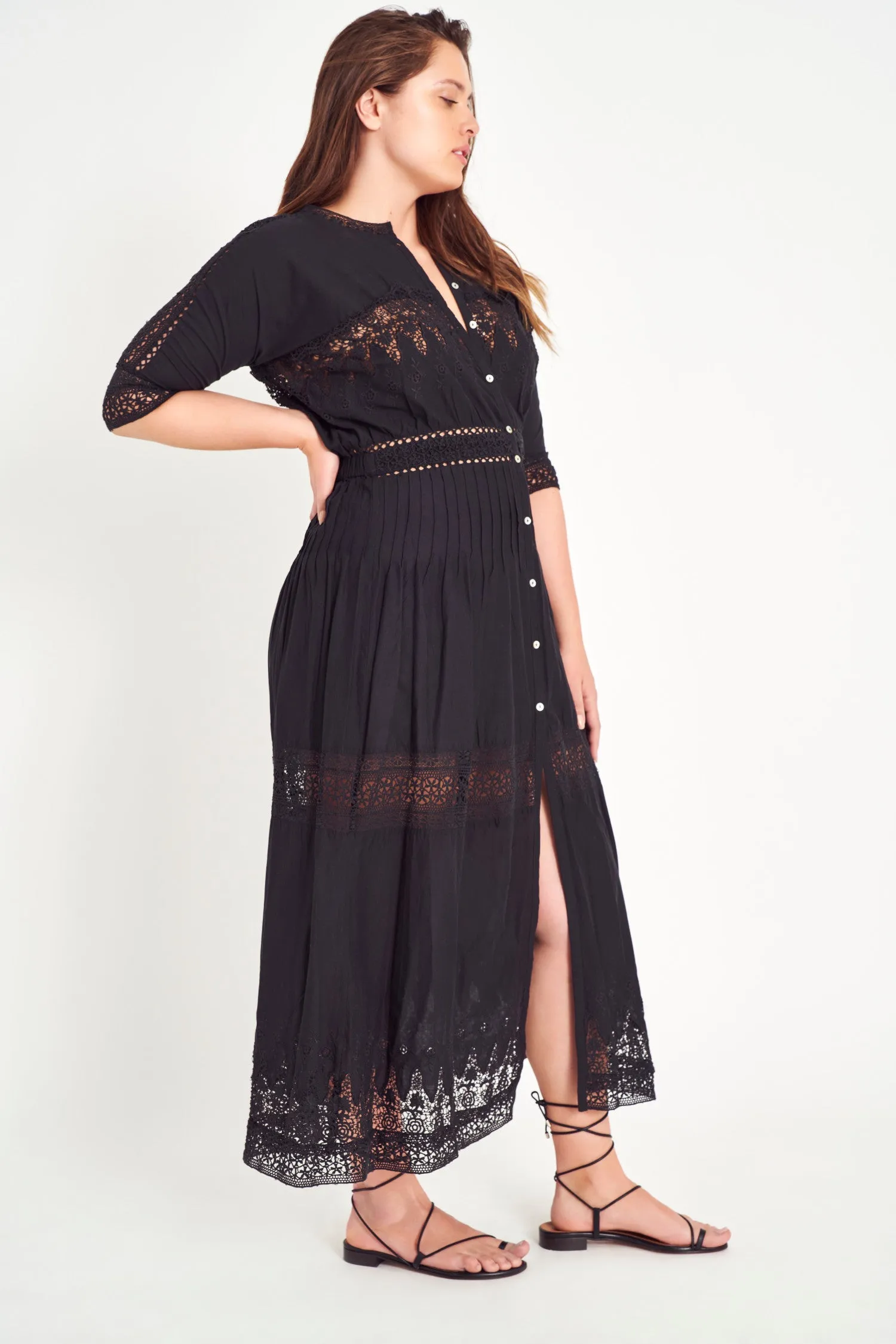 Beth Cotton Midi Dress