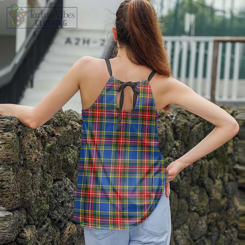 Bethune Tartan Loose Halter Neck Camisole