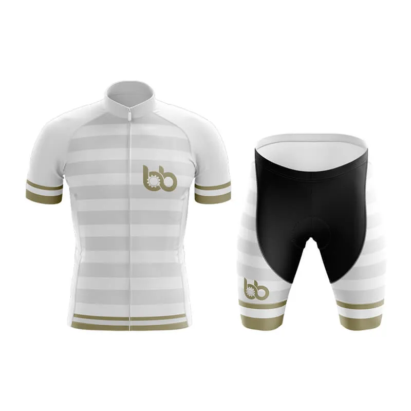 Bicycle Booth Signature (White) Club Cycling Kit