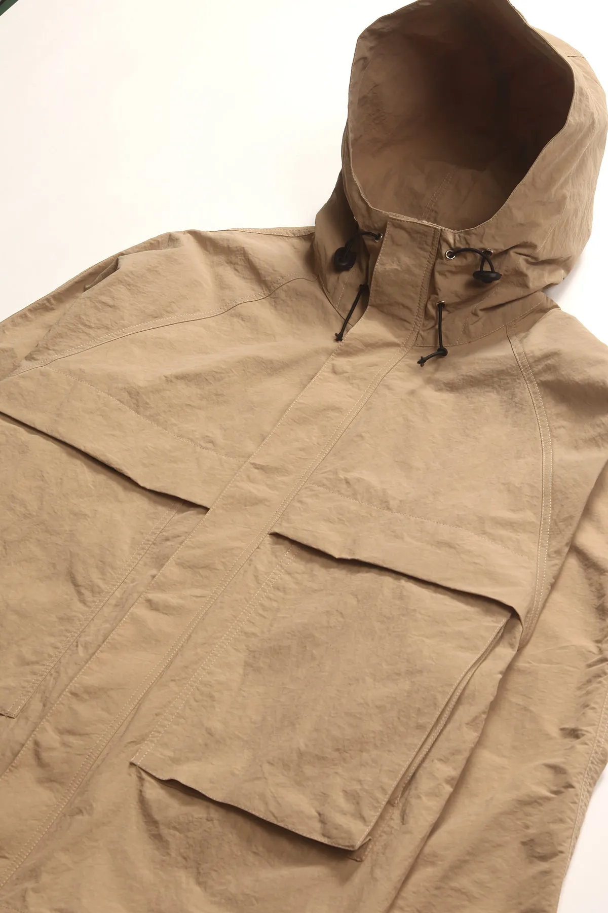 Blacksmith - Lightweight Nylon Angling Parka - Beige