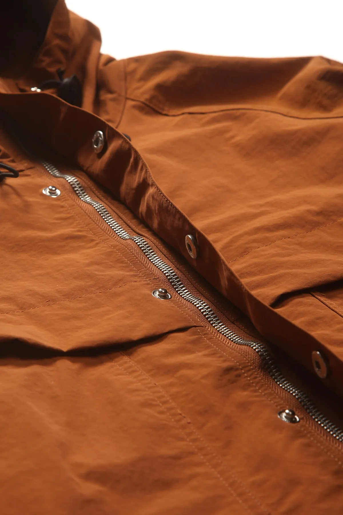 Blacksmith - Lightweight Nylon Angling Parka - Rust