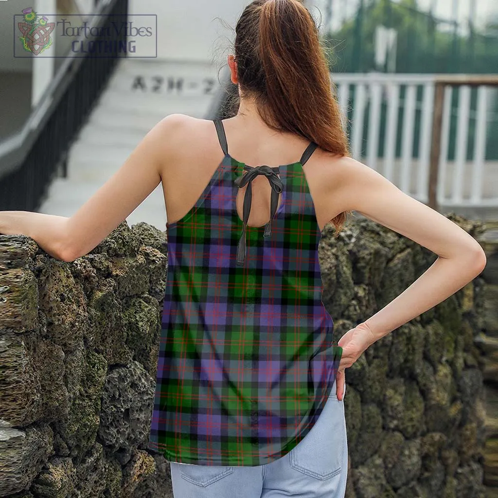 Blair Modern Tartan Loose Halter Neck Camisole