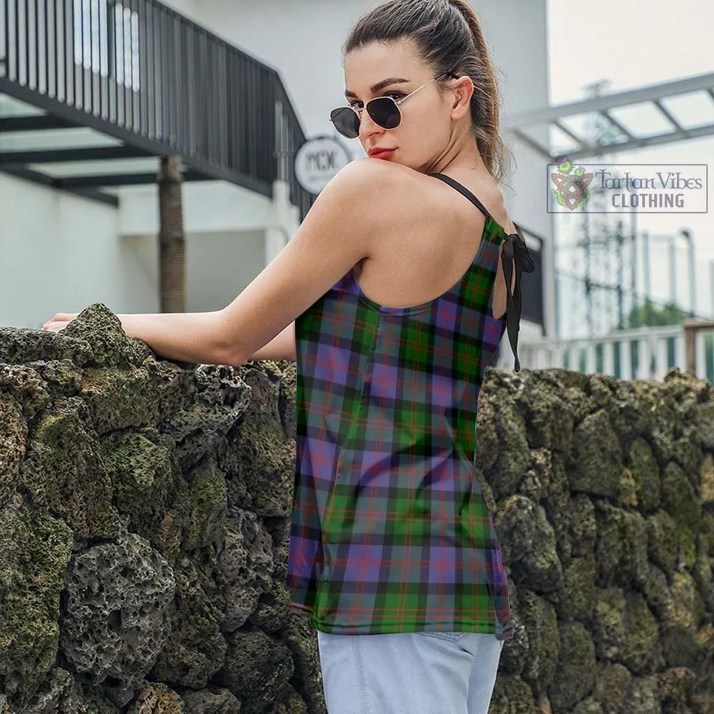 Blair Modern Tartan Loose Halter Neck Camisole