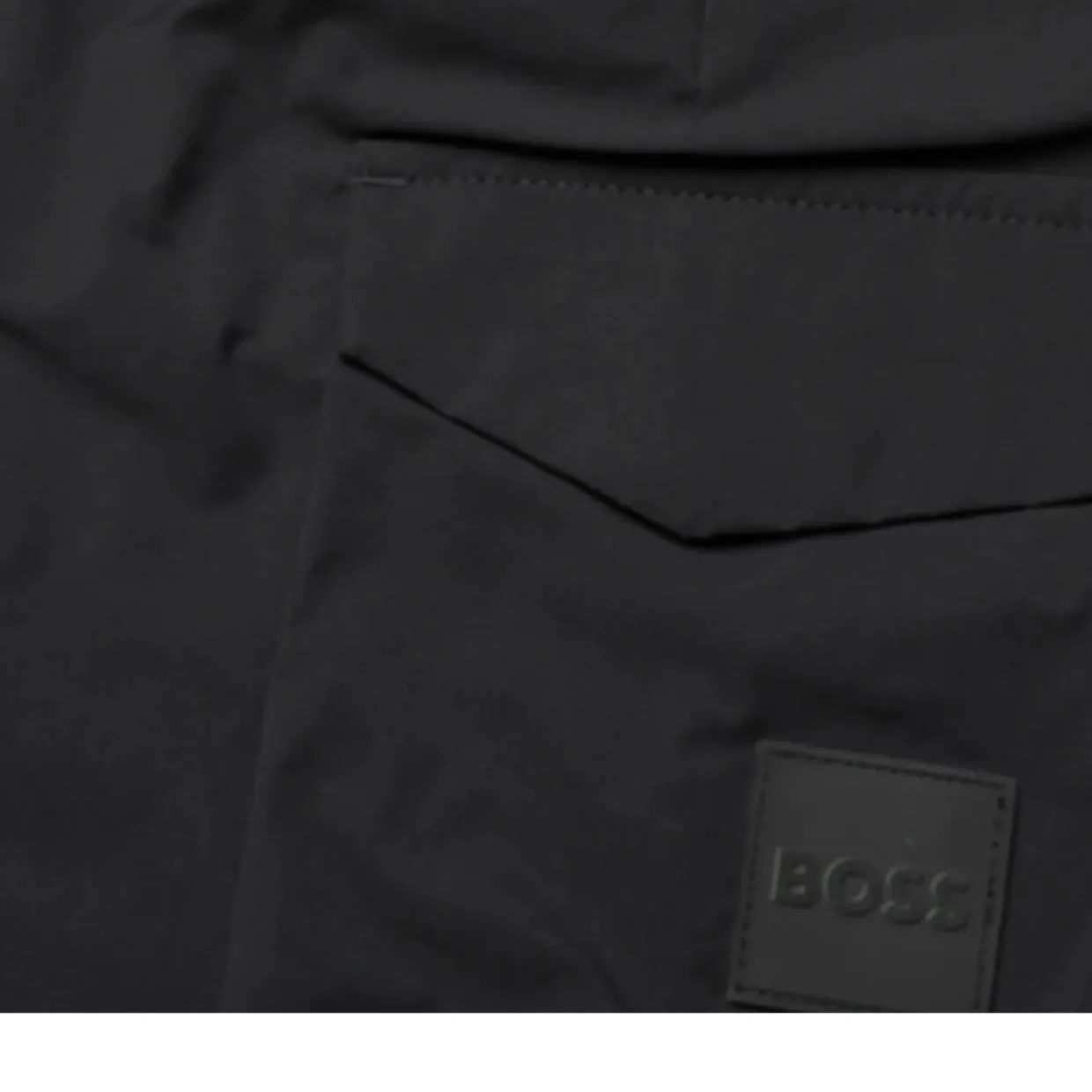 BOSS S-Urbanex Black Cargo Shorts