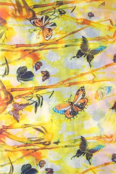 Butterfly Pattern Scarf