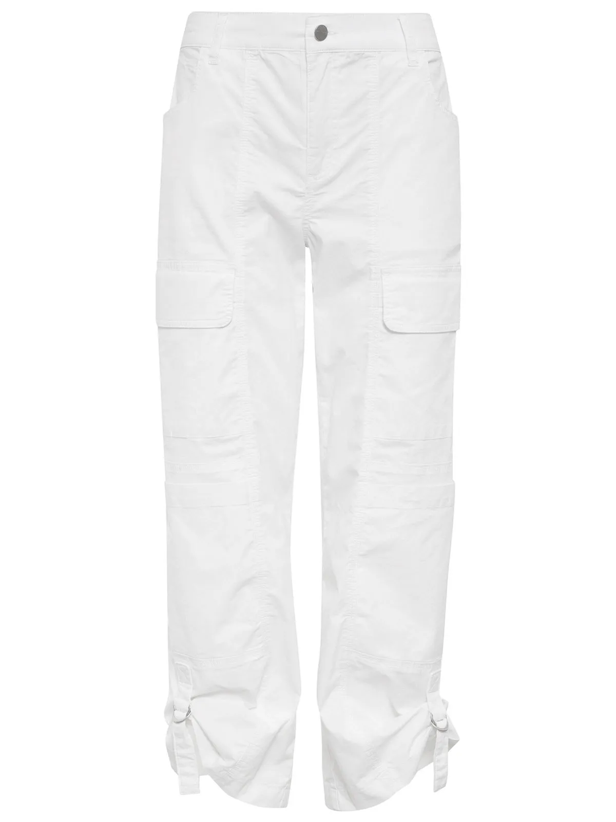 Cali Cargo Standard Rise Pant White