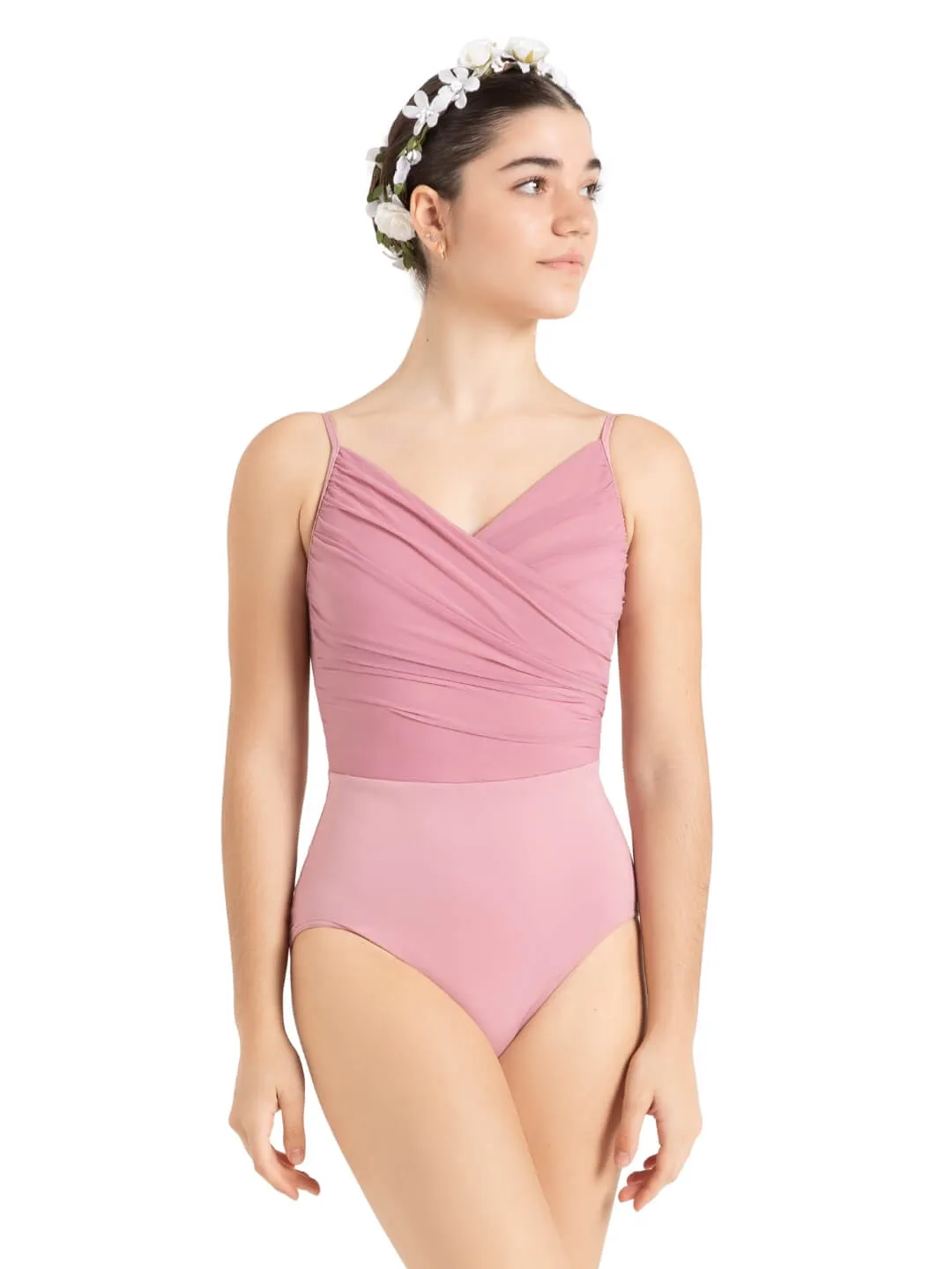 Capezio 12085W Wildflower Rose Camisole Leotard