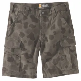 Carhartt Men's Rugged Flex® Relaxed Fit Canvas Cargo Work Short_Tarmac/Duck Camo