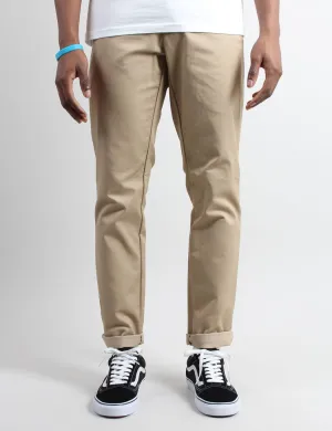 Carhartt Sid Pant Chino (Slim) - Khaki Leather Rinsed