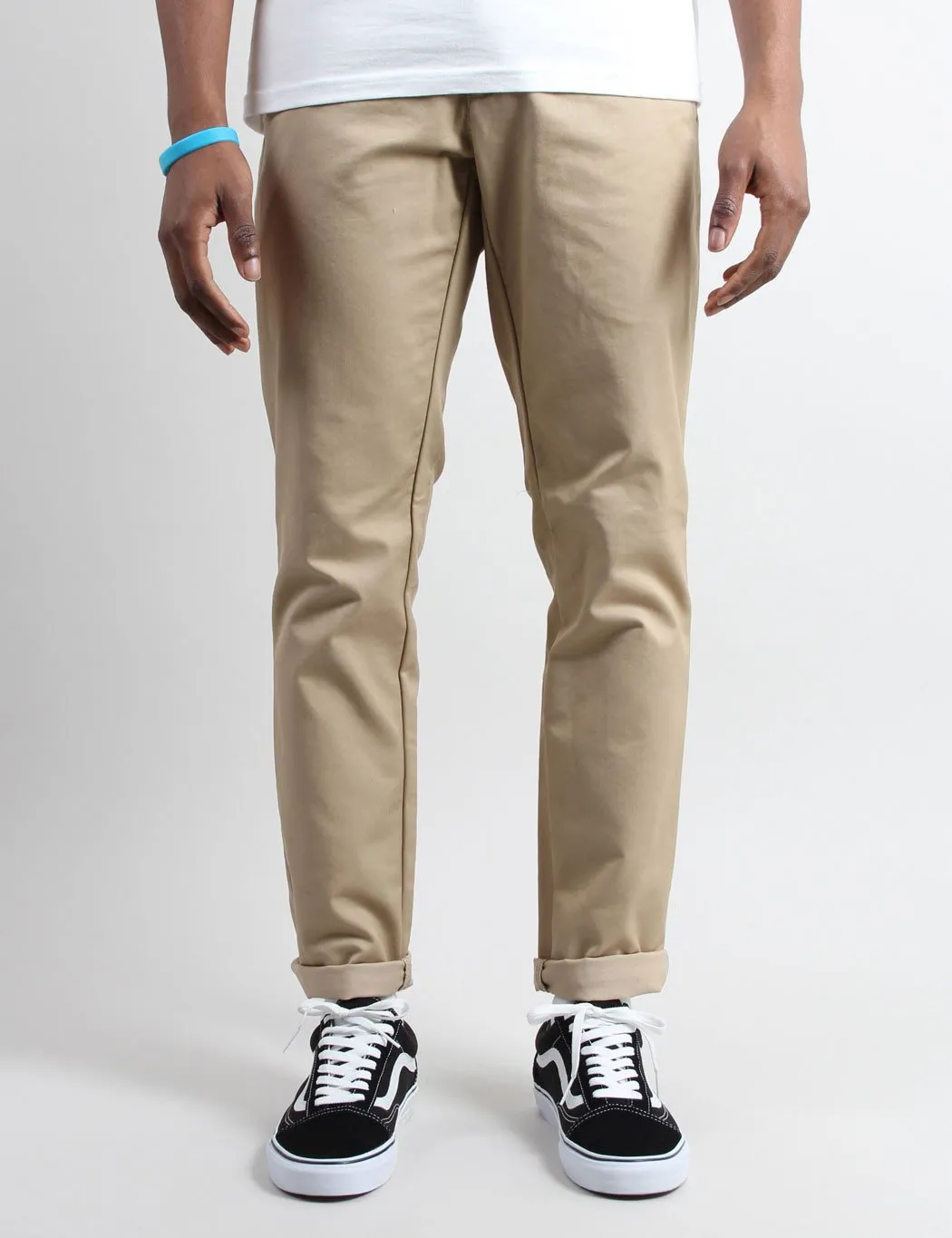 Carhartt Sid Pant Chino (Slim) - Khaki Leather Rinsed