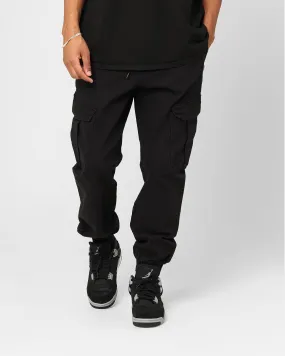 Carre Denim Base Cargo Jogger Washed Black