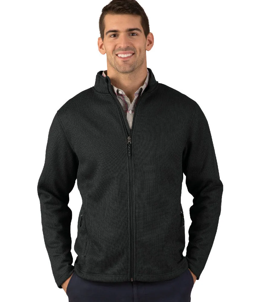 Charles River Men's Heritage Rib Knit Jacket