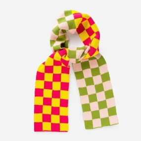 Checkered Narrow Scarf by Verloop