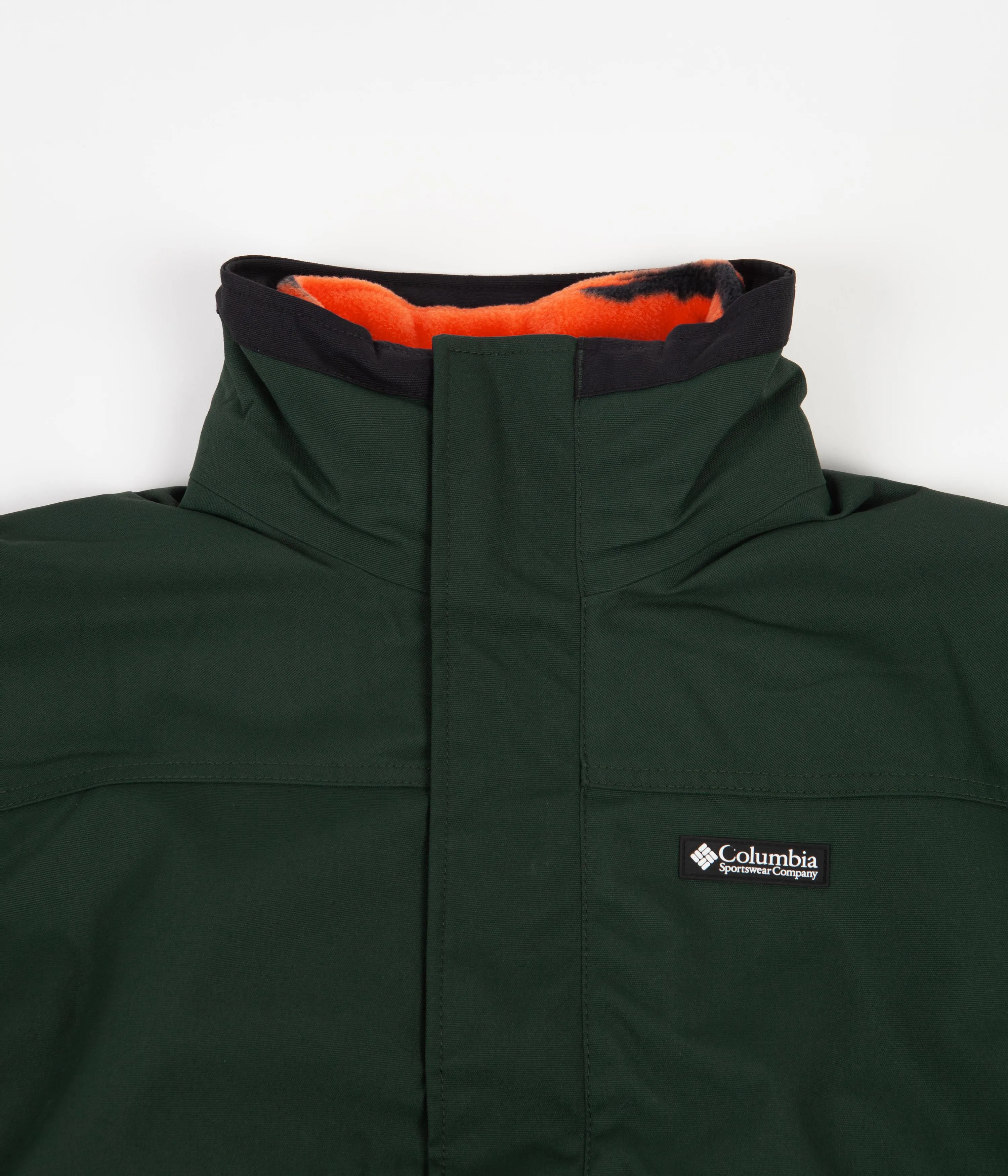 Columbia Field ROC Bugaboo 1986 Jacket - Spruce / Black / Red Quartz