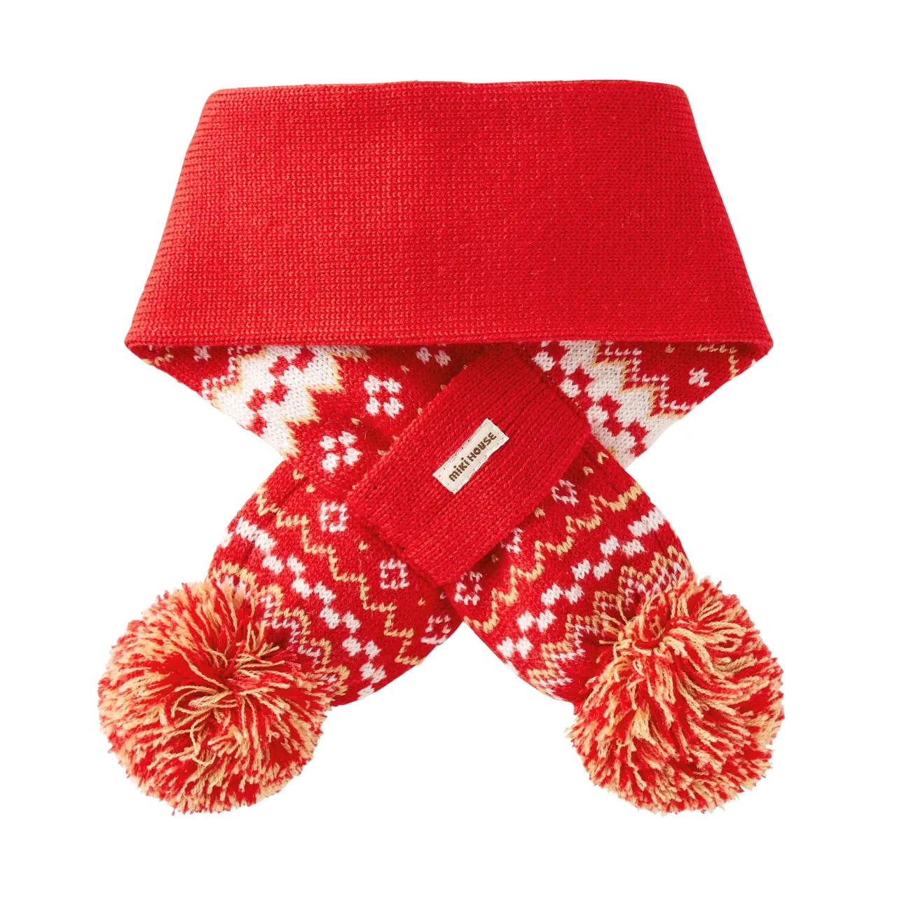 Confetti Pom-Pom Scarf-Usako