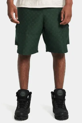 Daily Paper  Benji Monogram Cargo Shorts - Green