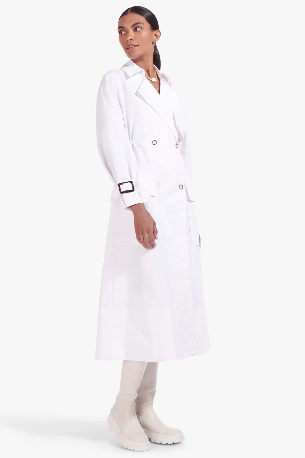 DAWN COAT | WHITE