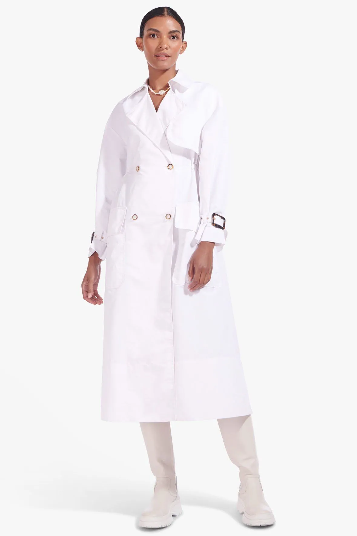 DAWN COAT | WHITE