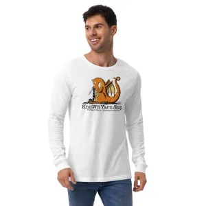 Dragon Knitting Unisex Long Sleeve Tee