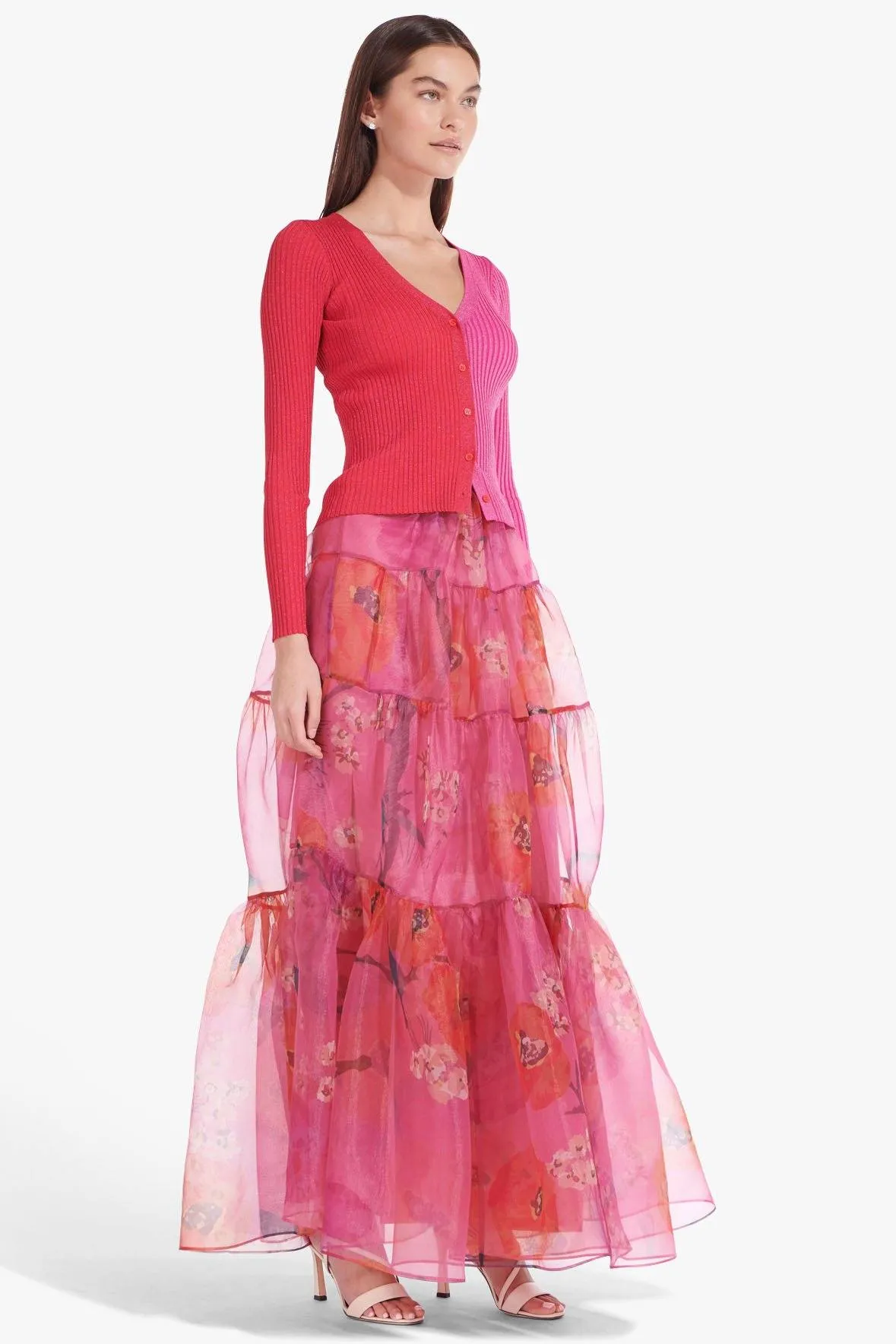 DRAGON SKIRT | CALIFORNIA POPPY PEONY