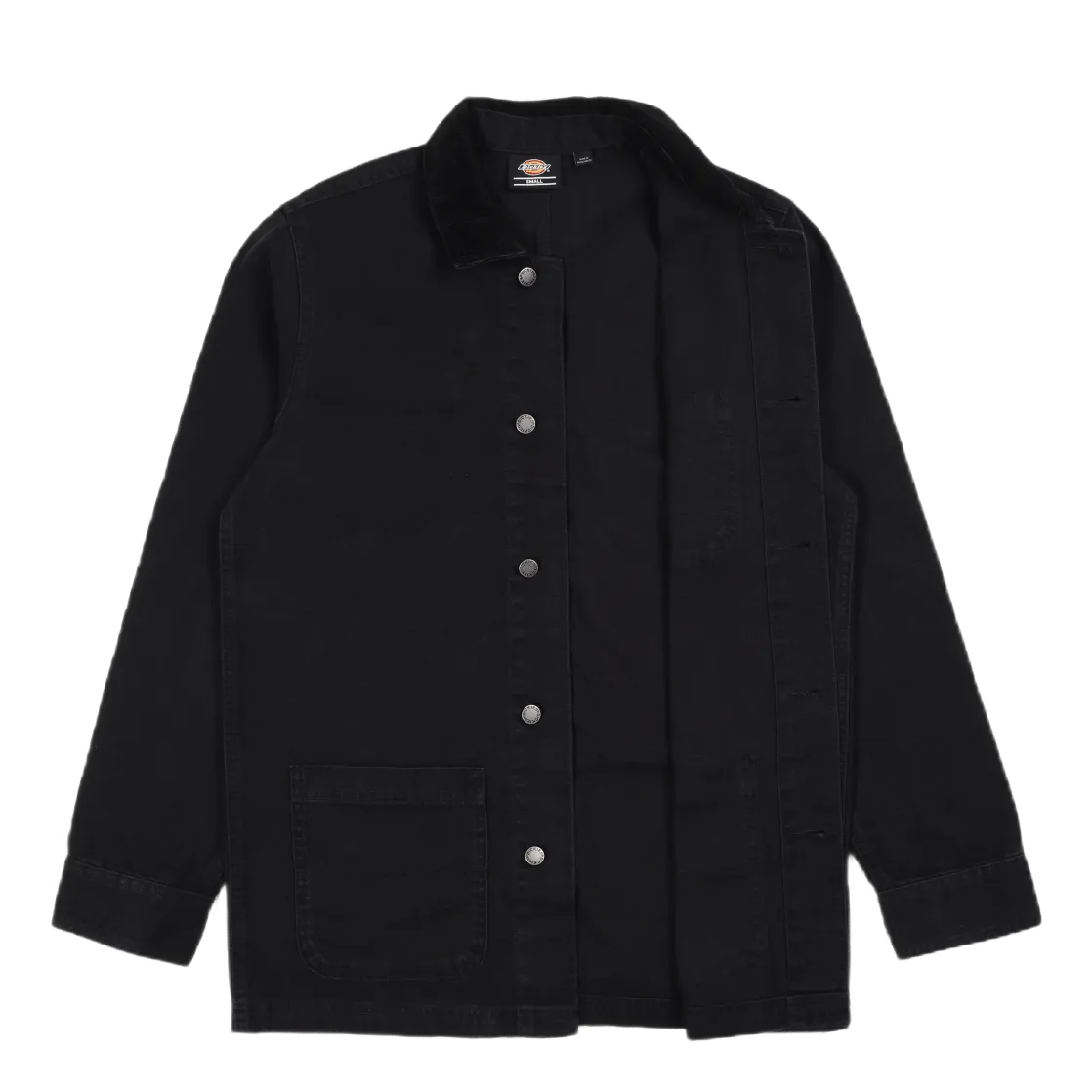 Duck Lined Chore Jacket Stone Washed Black