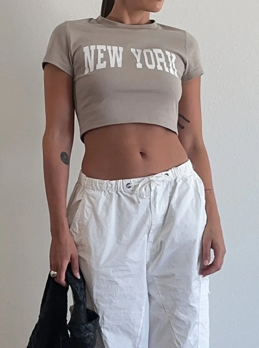 East Village Crop Top - FINAL SALE