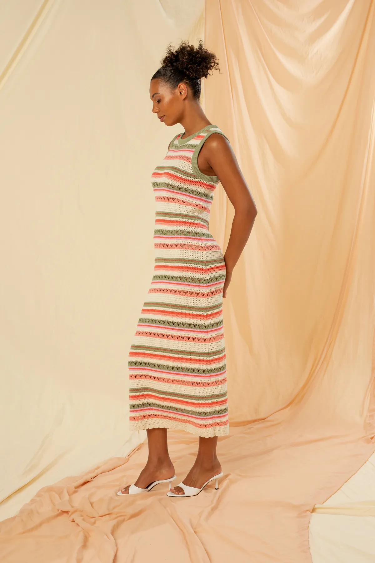 Eva Sleeveless Knit Maxi Dress