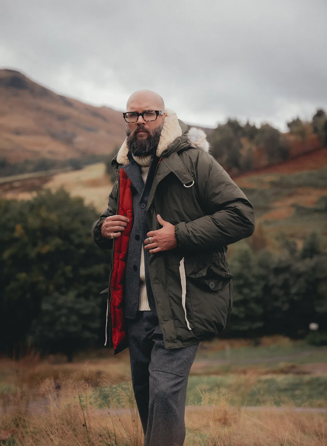 Everest Parka in Olive