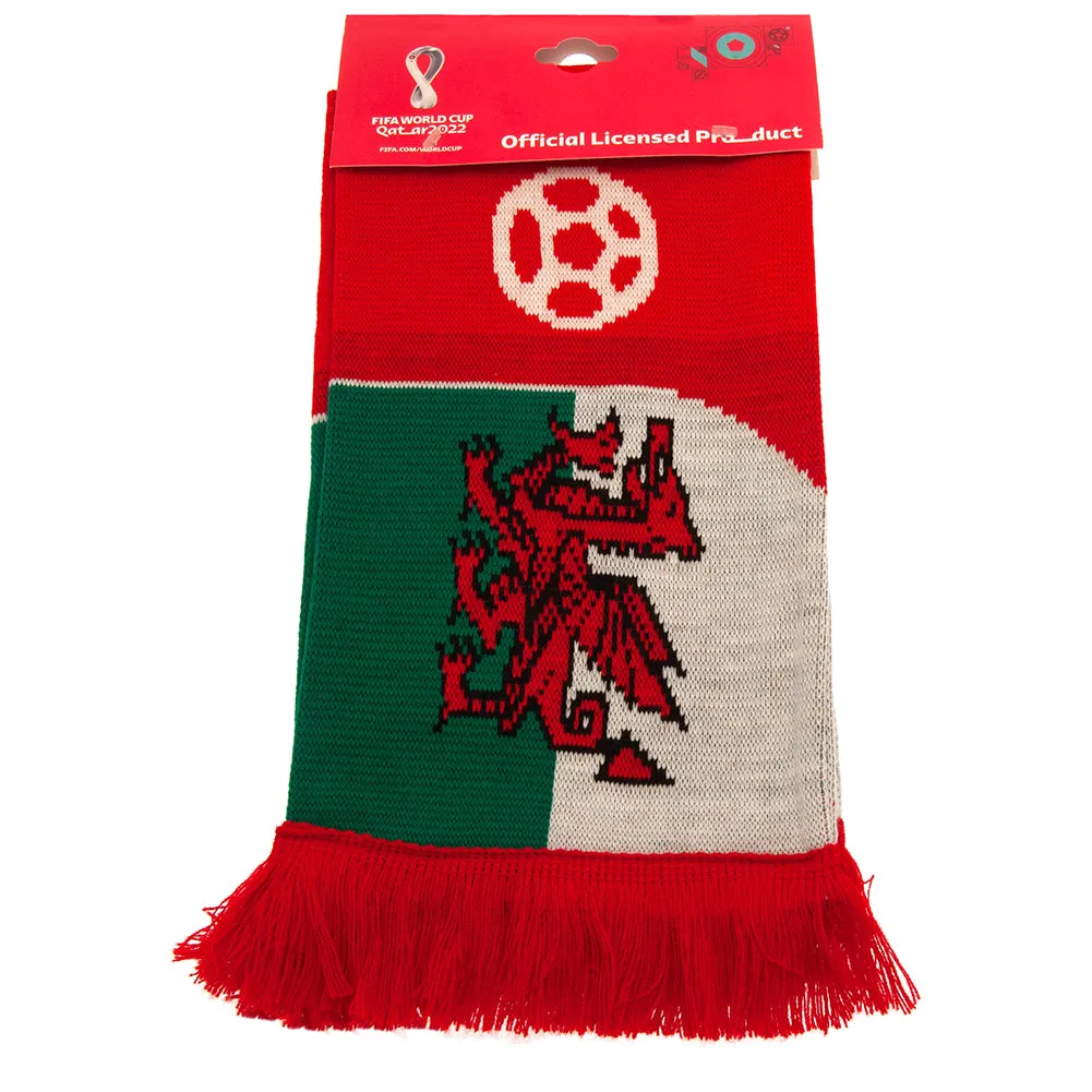 FIFA World Cup Qatar 2022 Wales Scarf