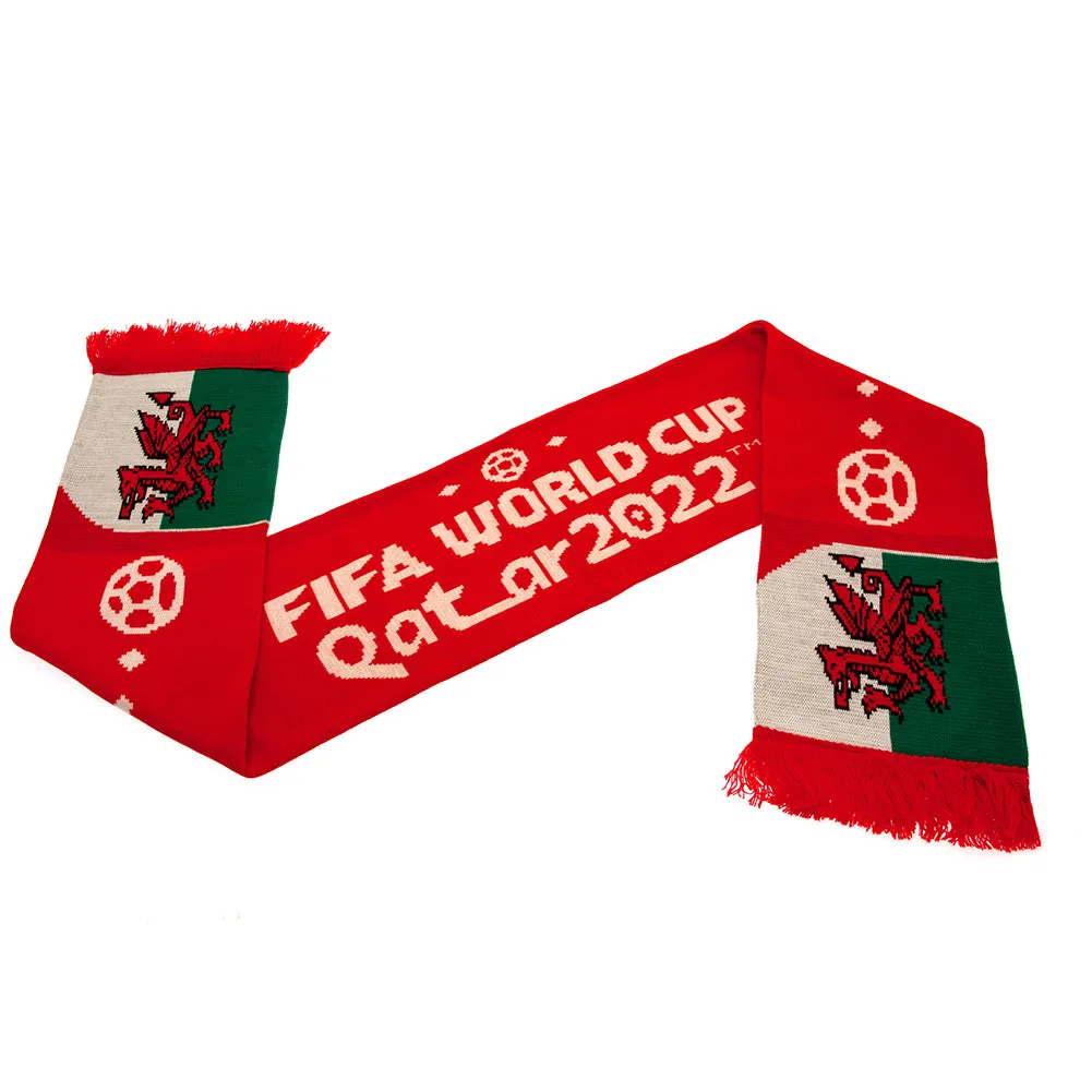 FIFA World Cup Qatar 2022 Wales Scarf