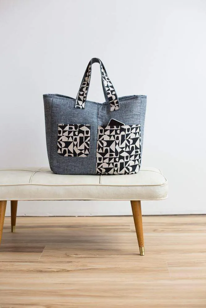 Fika Tote, Noodlehead Patterns