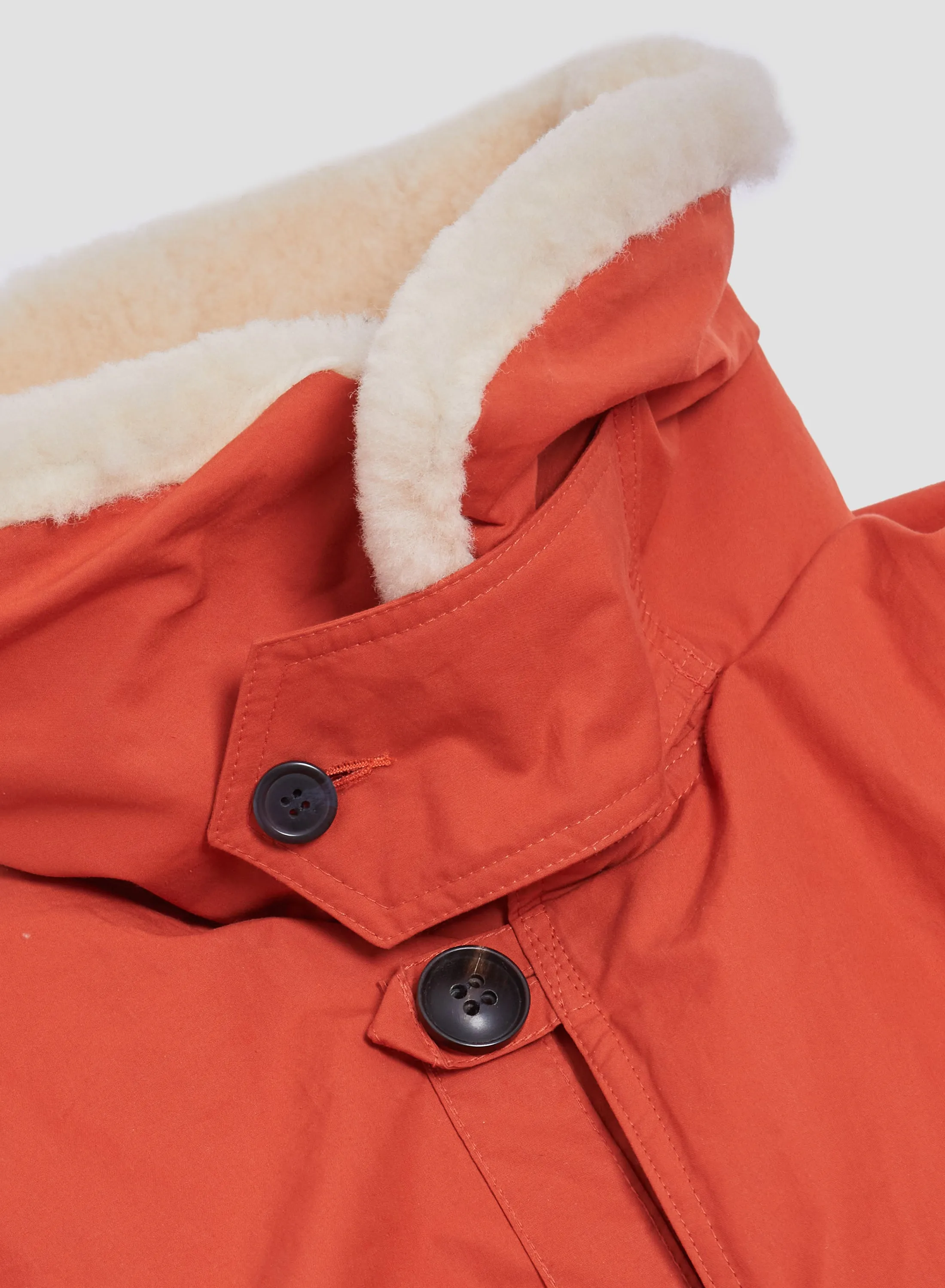 Finch Parka in Orange