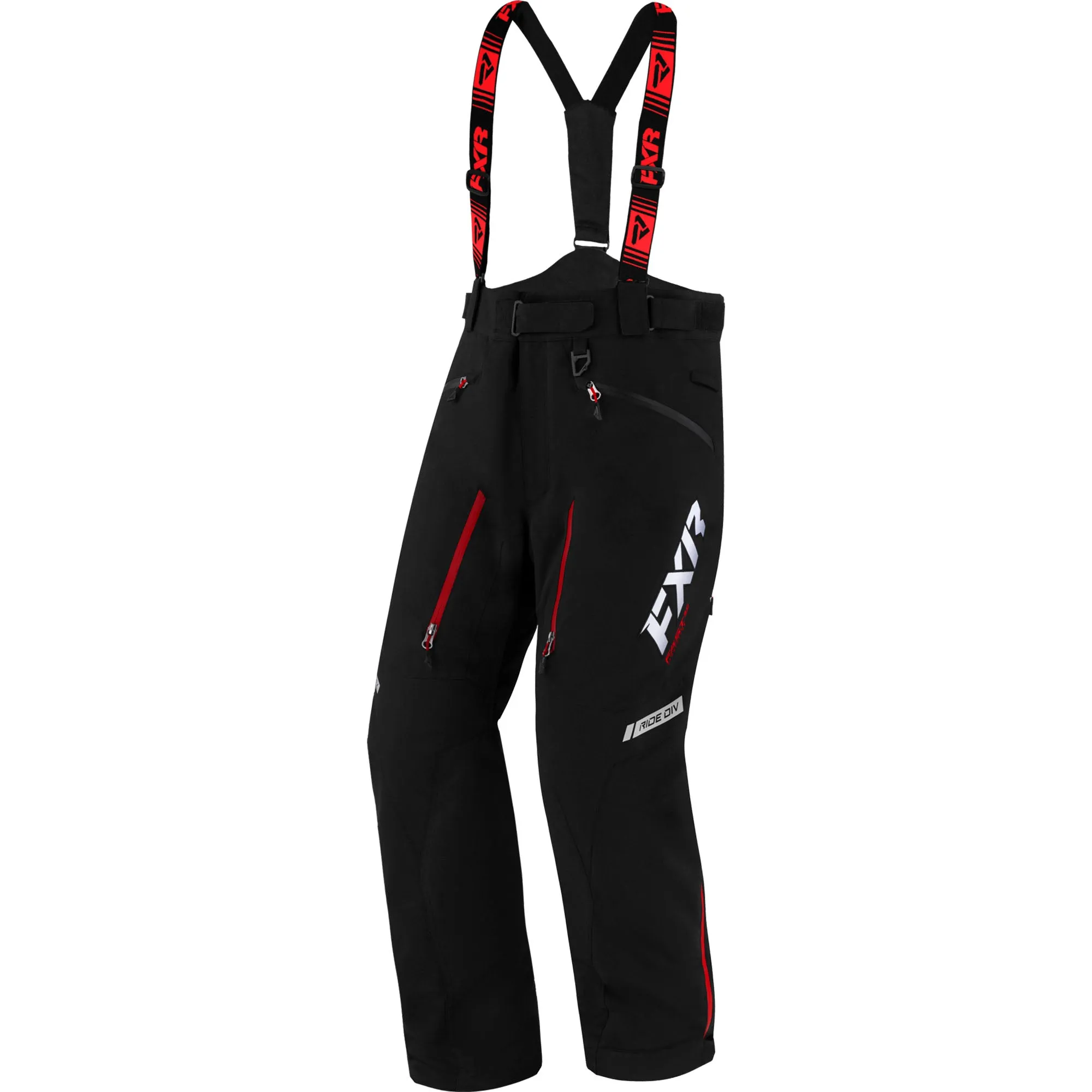 FXR Mission FX Snowmobile Pants Black/Red