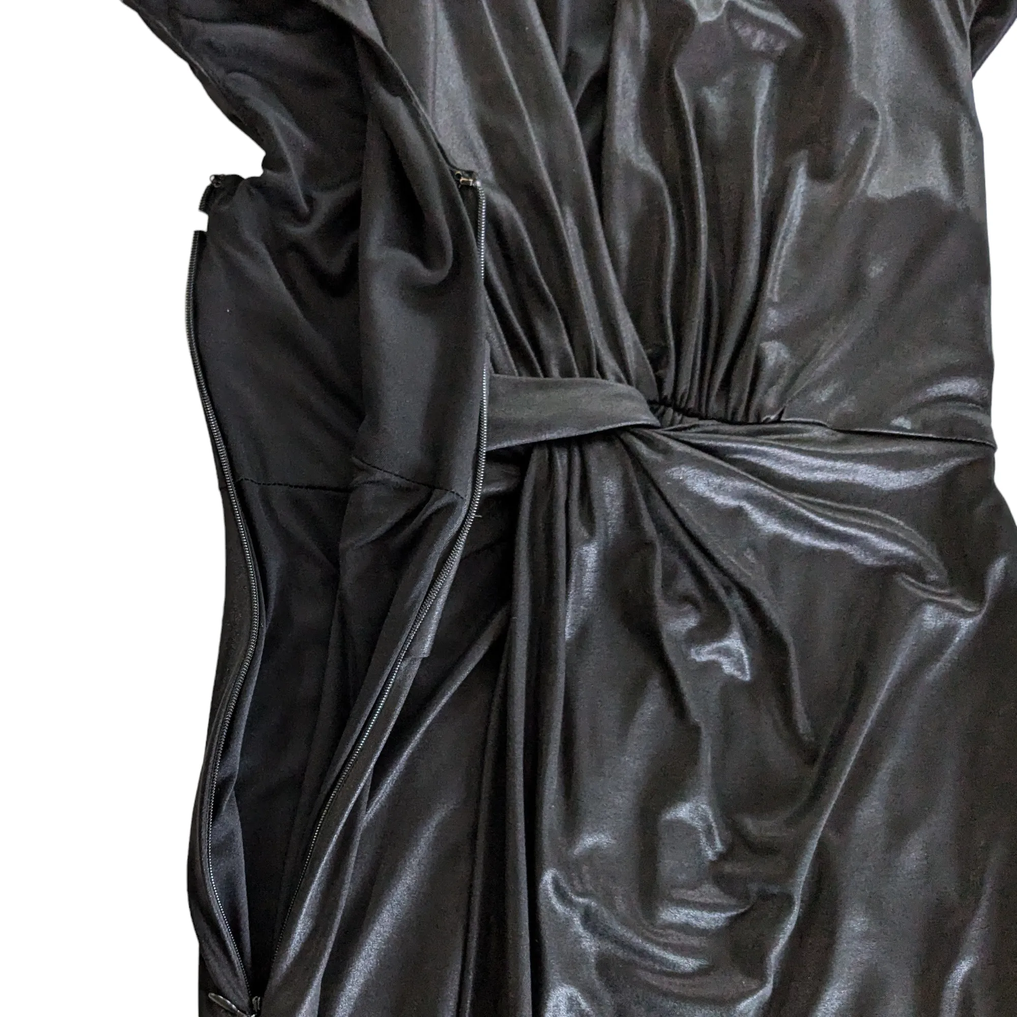 Halston Heritage Black Maxi Dress Size Small